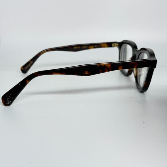 Mente Me07 Eyeglasses Frames Brown Tortoise Full Rim Round 48-22-145 H18159 - Picture 4 of 9